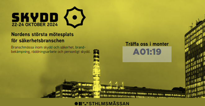 Lamport Sweden AB introducerar nästa generations säkerhetsteknologi på Skydd24-mässan i Stockholm